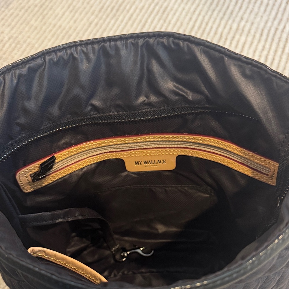 MZ Wallace Black Quilted Shoulder Bag - Picture 5 of 5